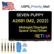 SEVENPUPPY For MacBook Air A2681 13inch M2 2022 LCD Screen Display Replacement