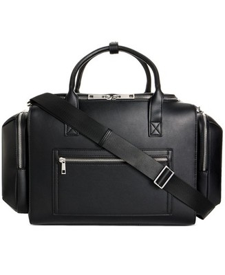 Alfani H1294 Men's Duffle Bag, Black 14-1/2'' L x 8-1/2'' W x 11'' H