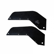Fender Dust Shield Lower Rear Pair For 1965-1966 Ford Galaxie 500