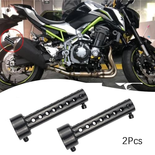 CYDZSW 2Pcs Universal Motorcycle Exhaust Muffler Silencer Insert Baffle ...