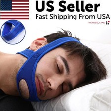 Anti Snoring Chin Strap Sleep Apnea Snore Stop Belt Snoreless Sleep Jaw Solution