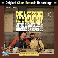 Junior Samples - Bull Session at Bulls Gap [New CD]