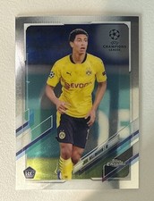 Jude Bellingham 2020-21 Topps Chrome UEFA RC Rookie Card #68 BVB Dortmund. rookie card picture