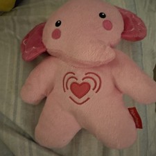 Fisher-Price  Plush Elephant Calming Vibrations 2013 pink vgc 
