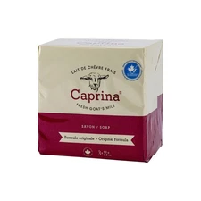 4-Pack Caprina Legendary Fresh Goat's Milk Soap Original Formula, 3x90g, Origina