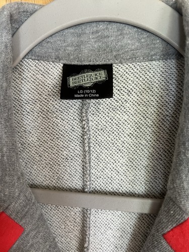 Beetle Juice Blazer Jacket Northanger Prep School Style Gray LG (10/12) - Picture 2 of 4