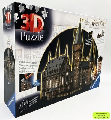 Ravensburger 3D Puzzle 11550 Harry Potter Hogwarts Schloss NEU & OVP