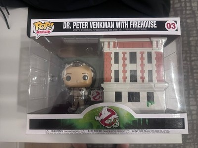 Funko Pop! Ghostbusters #03 Dr. Peter Venkman with Firehouse Town Vinylfigur