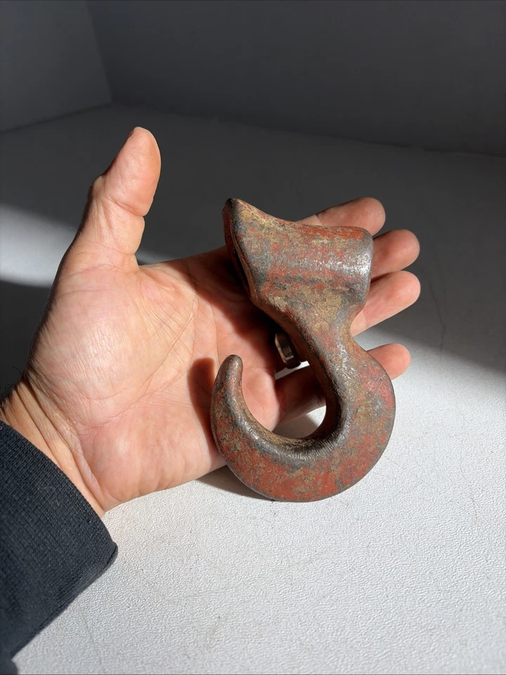 Винтажный промышленный сверхпрочный такелажный крюк Crosby G3C A 1/2 дюйма - Изображение 2 из 4