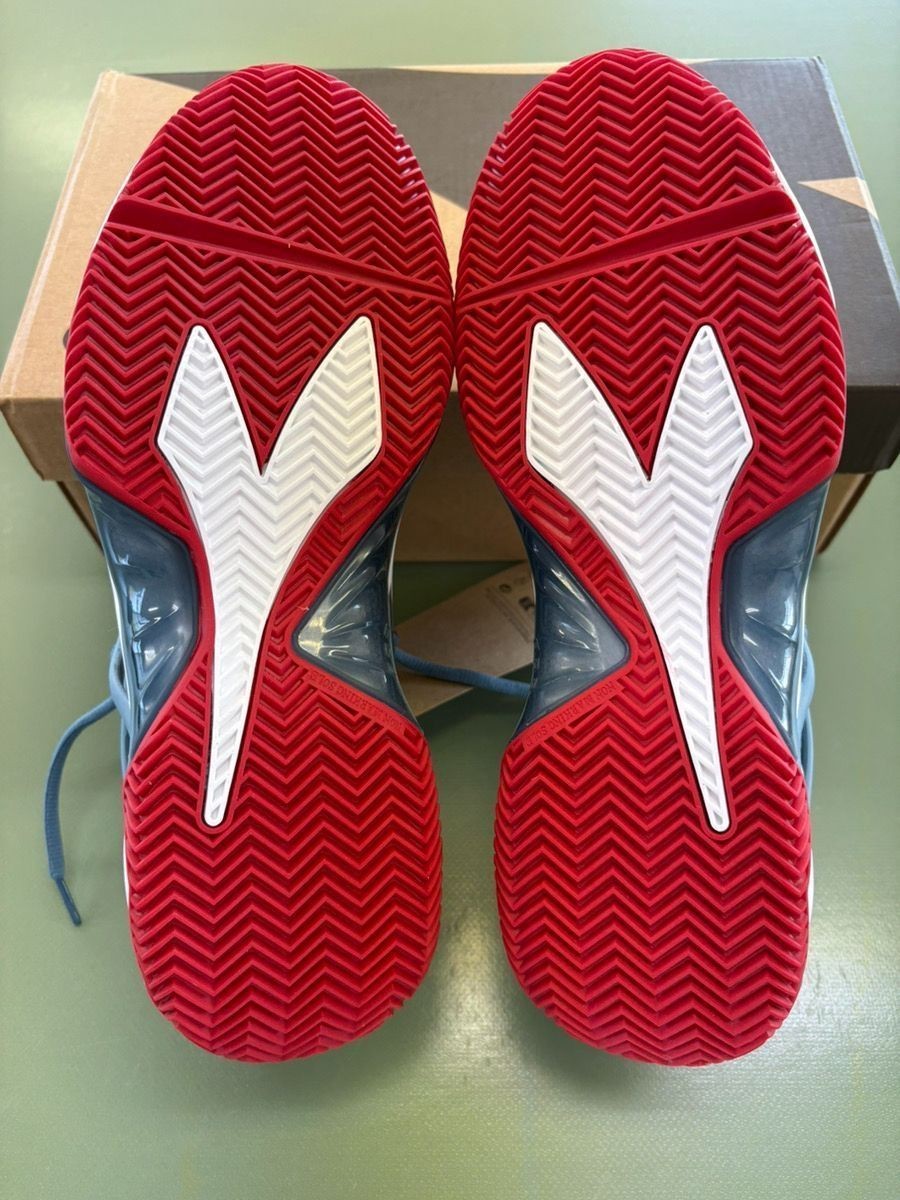 Diadora Men's Blue/White/Red Sneakers 27cm New image 8