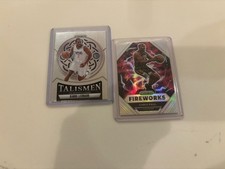 Panini Prizm Talisman Kawhi Leonard + Prizm Fireworks Chris Paul Silver Clippers
