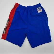 Vintage Nutmeg USA New York Giants Shorts Mens Medium M NFL Football Blue Red