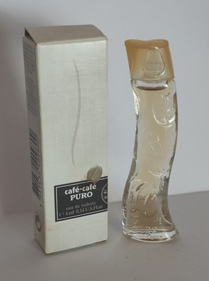 Miniatur Kaffee-Café de Puro Eau de Toilette 4 ml mit Box in sehr gutem Zustand 