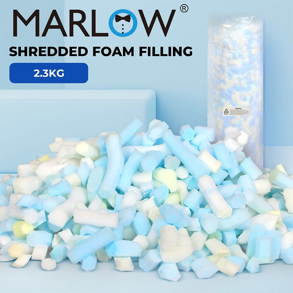 Marlow Bean Bag Filling Shredded Density Foam Filler For Pillow Cushion Pet Bed