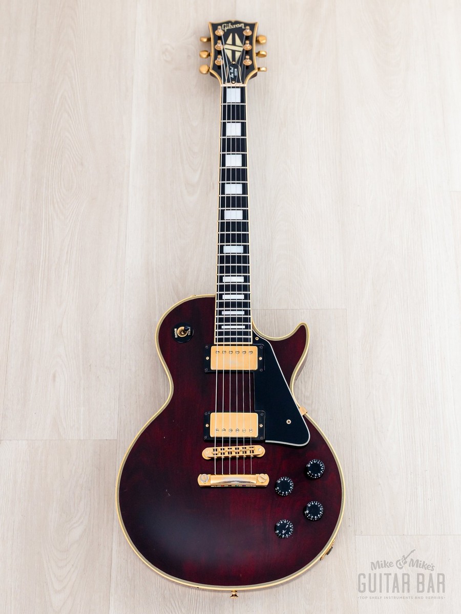 91’ Gibson lespaul classic mod 1991 Gibson Les Paul Custom Wine Red w/ 57 Classic PAFs, Case | eBay