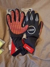 Zone 3 Women's Neoprene Swim Gloves Open Water Swimming Black/Red Size Large