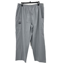 Cherokee Women's XL Cargo Scrub Pants Style 4200P Gray Medical Nursing
