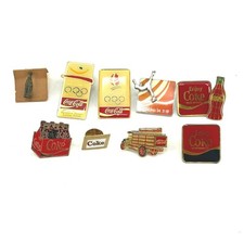 VTG Coca-Cola Pins Olympic Lot 10 Barcelona A...