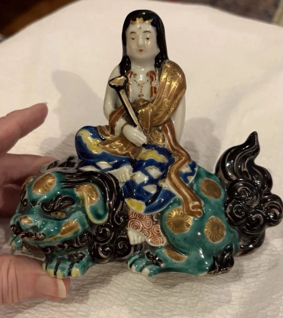 陶瓷多色1900-1940 年日本雕像| eBay