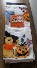Disney Winnie the Pooh Halloween Preschool Throw Blanket Tigger Piglet Eeyore NW