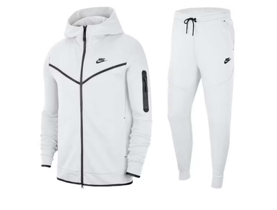#ad #ad Nike Tech Fleece Full Zip Hoodie amp; Joggers Set White MLXL2XL Same day Ship✅ $149.99