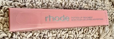 rhode Peptide Lip Treatment Vanilla 10mL Shea Butter Babassu Cupuacu Peptides