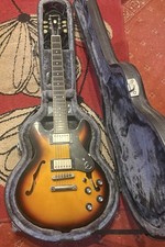 Epiphone ES339 Pro 2012 Electric Guitar In Sunburst Finish with hard case. 