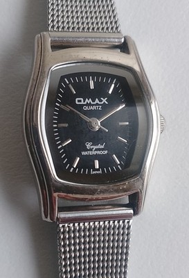 Qmax Damen Quarz Uhr Damenuhr Edelstahl Japan Armbanduhr Analog Crystal WR P9