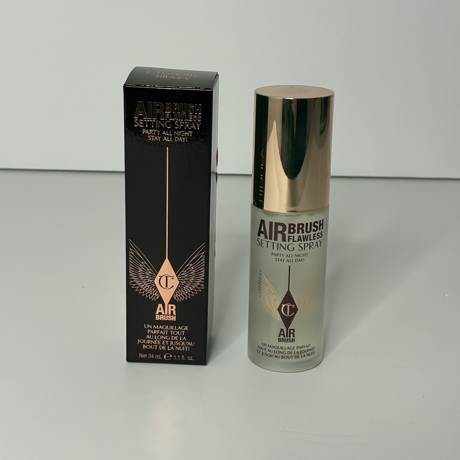 CHARLOTTE TILBURY Airbrush Flawless Setting Spray 34ml 16hours NEW UNOPENED - Image 4