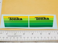 Tonka 1978 Dump Truck Replacement Door Sticker Set TK-291