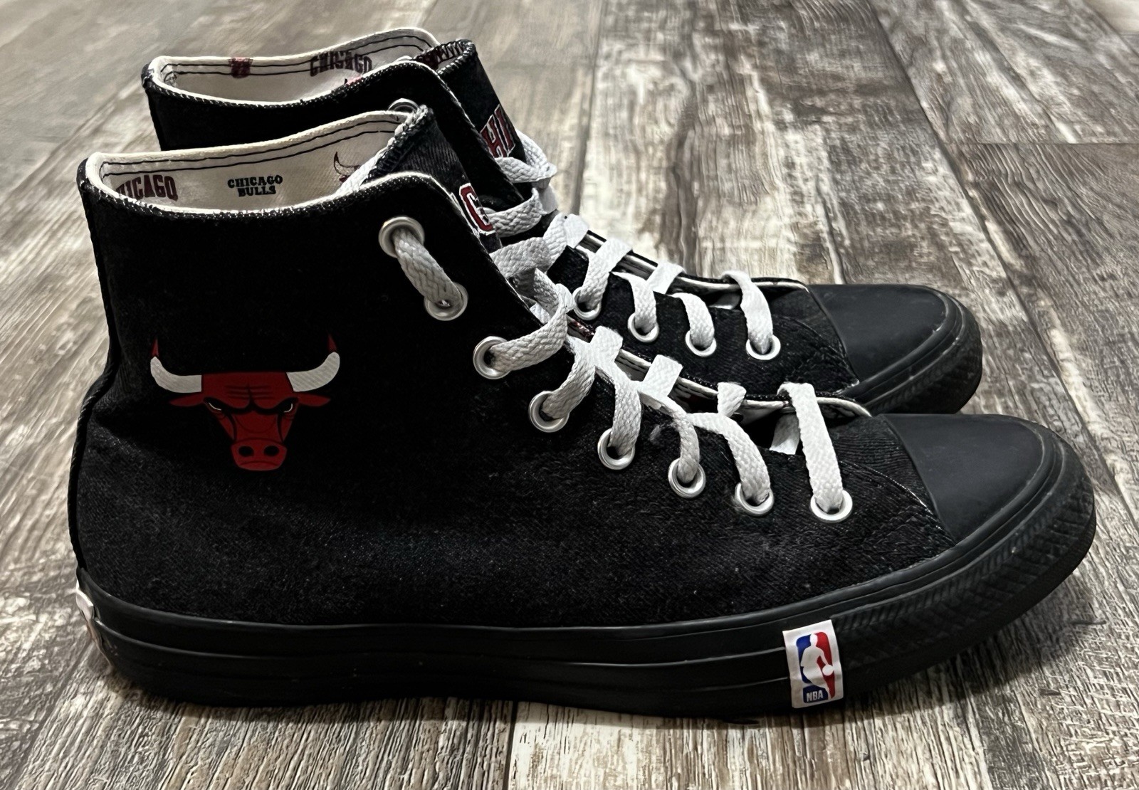 SAOLA Converse NBA x Chuck Taylor All Star Chicago Bulls Uomo Taglia 8