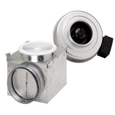 FANTECH PB190 Steel 11"D,13.9"H,7.3"W Inline Duct Fan 3TJ96