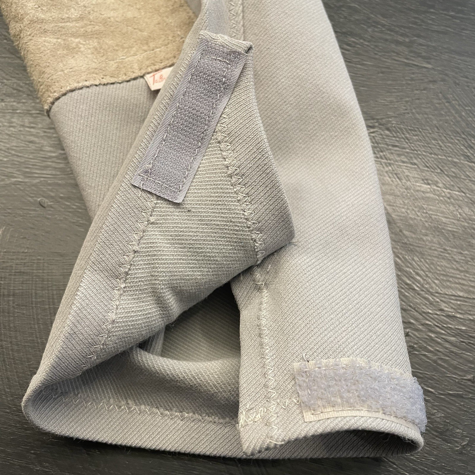 Tailored Sportsman Breeches Womens 26 Gray Knee Patch Horseback Riding Pants