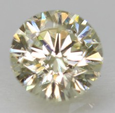 0.30 Carat K VVS2 Round Brilliant Natural Enhanced MINED Diamond 4.28mm W VIDEO