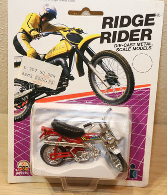 Zee Toys Die Cast Metal Ridge Riders, Honda Trail 70  OVP von 1986