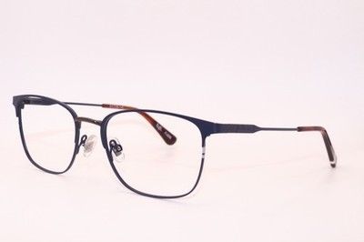 NEW SUPERDRY FUJI C:006 NAVY BROWN TORT AUTHENTIC DESIGNER EYEGLASSES 51-18