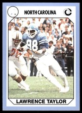 Lawrence Taylor 1990-91  North Carolina Tar Heels #64 North Carolina Tar Heels