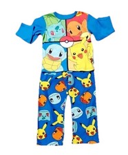 Boys Pok mon Two-piece Pajama Set Size 6