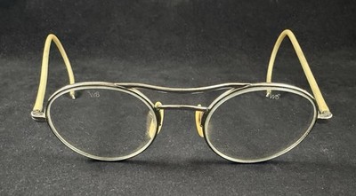 Vintage Willson Safety Spectacles w/ Original Box Steampunk - Made in USA