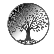 Mirror for Garden 65cm x 65cm Grey X 1