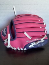Rawlings Youth Pink Glove PL91PP Player Series The Gold Glove Series