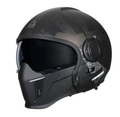 TRIANGLE Open Face Motorcycle Helmet 3/4 Half with Sunshield Unisex-Adult DOT