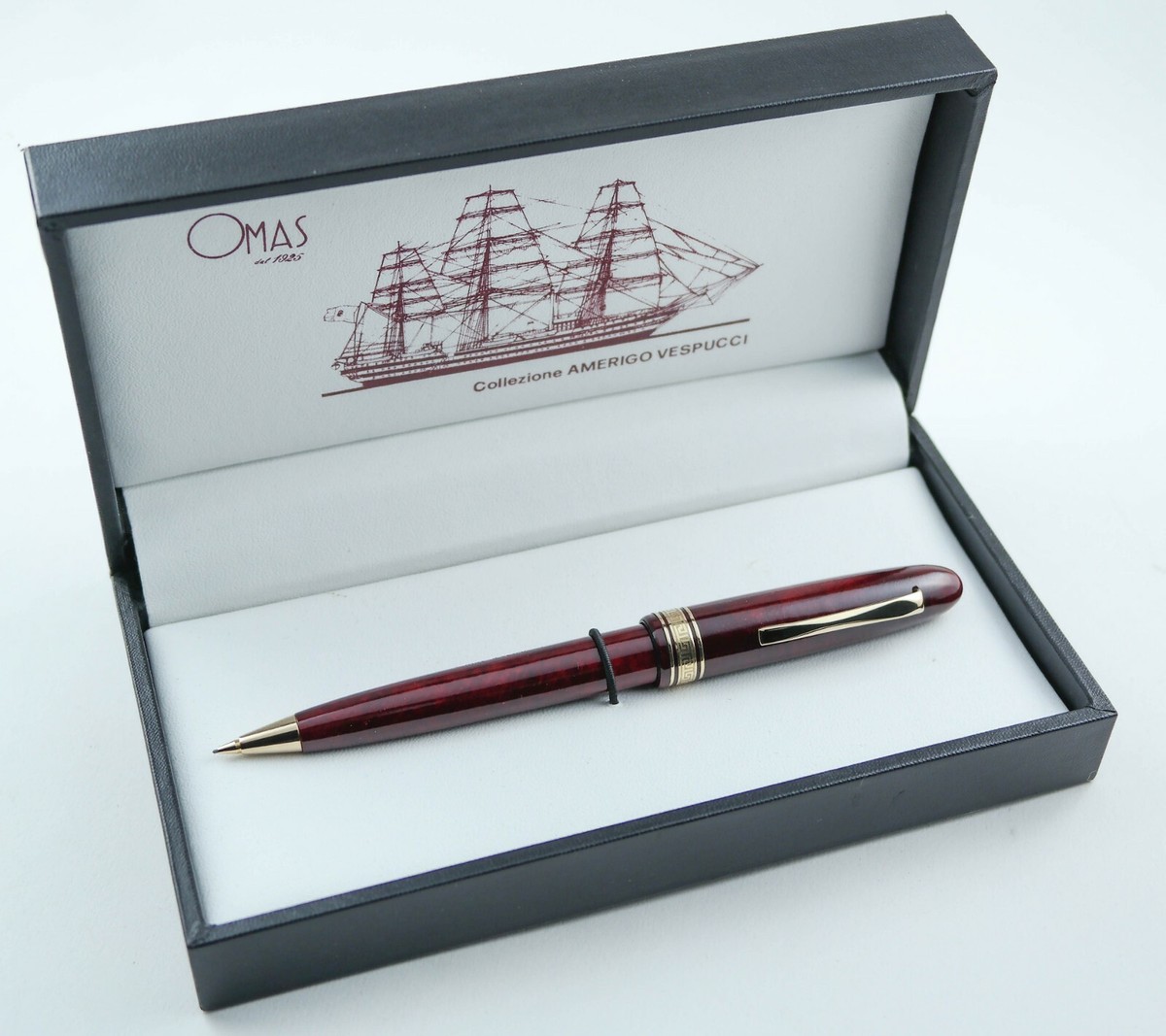 Omas Amerigo Vespucci Burgundy Limited Edition Mechanical Pencil