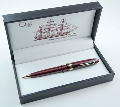 Omas Amerigo Vespucci Burgundy Limited Edition Mechanical Pencil