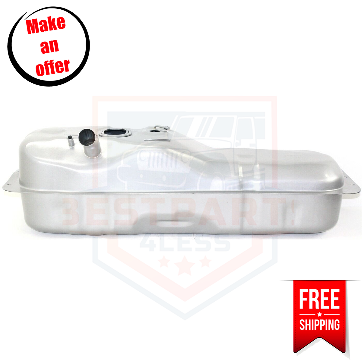 JC Whitney Fuel Tank 17 Gallon Steel for 1987-1992 Mazda B2200