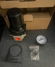 SNS AR4000-N04 Female Thread 1/2 NPT Air Pressure Regulator w adj Bracket 0-150