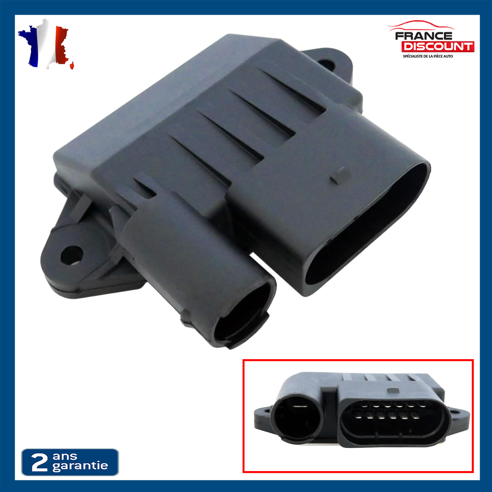 Boitier de préchauffage pour rénovation moteur Jeep Grand Cherokee III