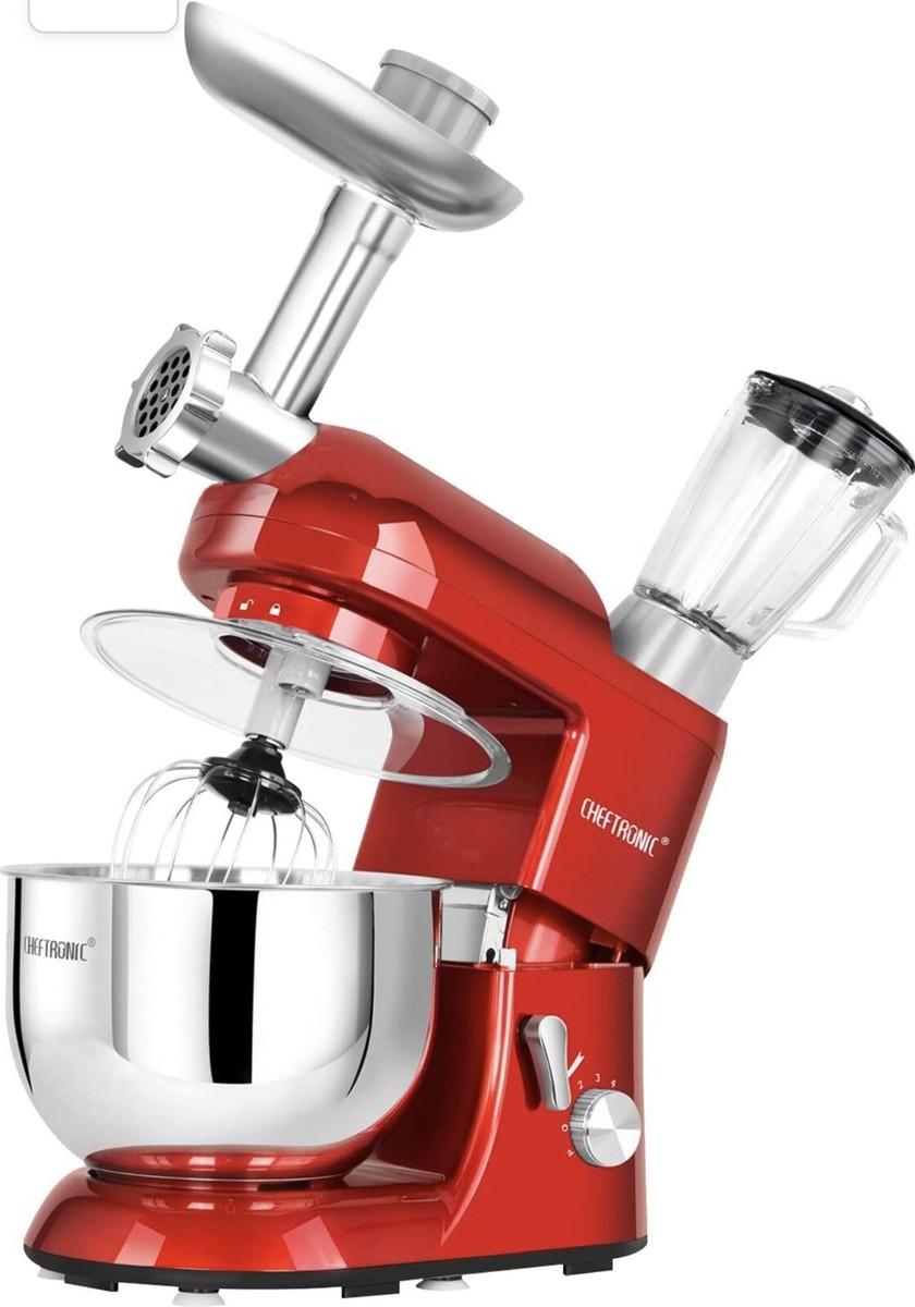 6-in-1 Stand Mixer 650 W 6 Speeds Multifunctional Electric
