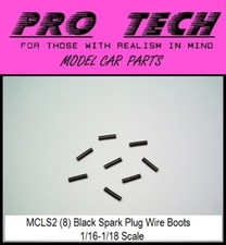 1:16-1:18 Scale MCLS 2 Spark Plug Wire Boots Search LBR Model Parts PRO TECH