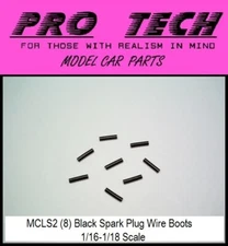 1:16-1:18 Scale MCLS 2 Spark Plug Wire Boots Search LBR Model Parts PRO TECH